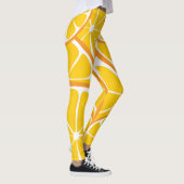 De Oranje Leggings van de Citrusvrucht van de (Rechts)
