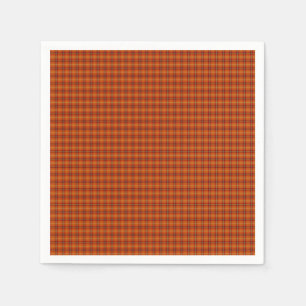 De oranje Servetten van het Document van het