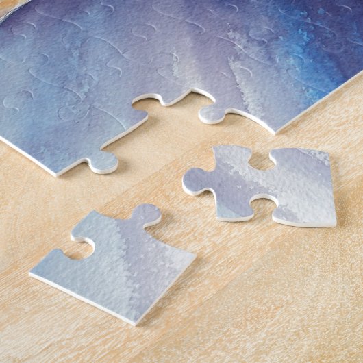 De Oranje tablet tikken Legpuzzel (Zijkant)