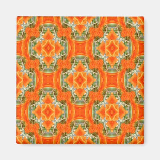 De Oranje tuin.... Magneet (Voorkant)