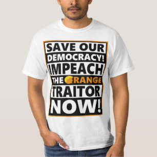 De Oranje verrader Trump afzetten T-shirt