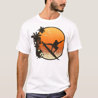 De oranje zon overleven t-shirt