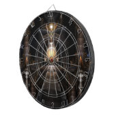De Orb van Acrellis Fractal Art Dart Board Dartbord (Voorkant Rechts)