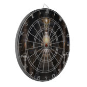 De Orb van Acrellis Fractal Art Dart Board Dartbord (Voorkant Links)