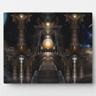 De Orb van de fractale foto van Acrellis Fotoplaat