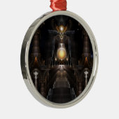 De Orb van het fractal Art Premium Ornament van Ac (Rechts)