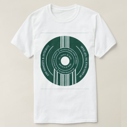 De Orbit Stripe T-shirt (Design voorkant)