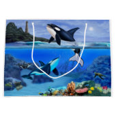 De Orca familie Groot Cadeauzakje (Voorkant)