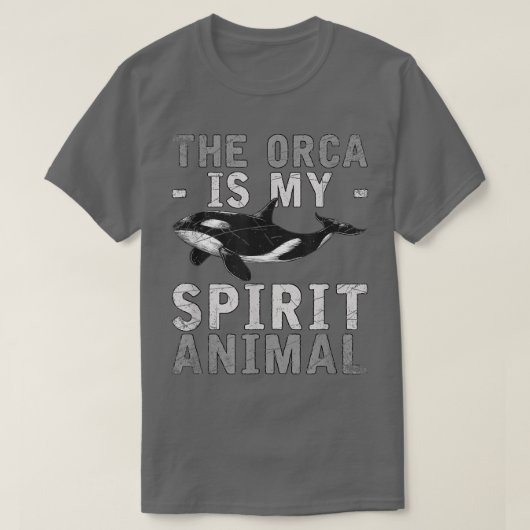 De Orca is mijn dierlijk orca T-shirt (Design voorkant)