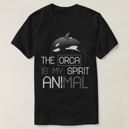 De Orca is mijn dierlijk orca T-shirt (Design voorkant)