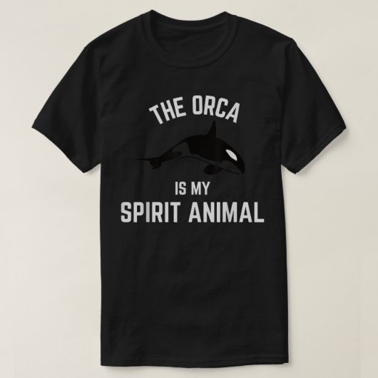 De Orca is mijn SpiritOrca Killer Whale grafische T-shirt (Design voorkant)