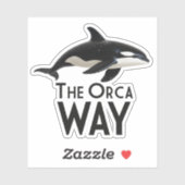 De Orca Manier Sticker (Vel)