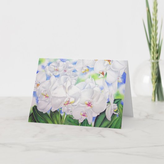 De Orchideeën van Phalaenopsis Kaart (Voorkant)