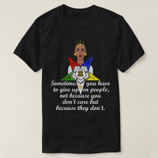 De orde van de vrouwen van het oostelijke Ster OES T-shirt (Design voorkant)