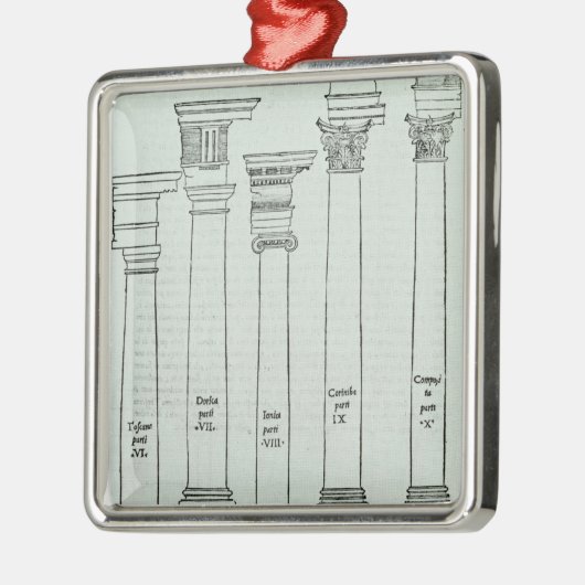 De Orders van Architectuur Metalen Ornament (Links)