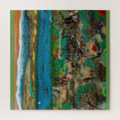 De Oregon Malhuer Paiutes Puzzel (Verticaal)
