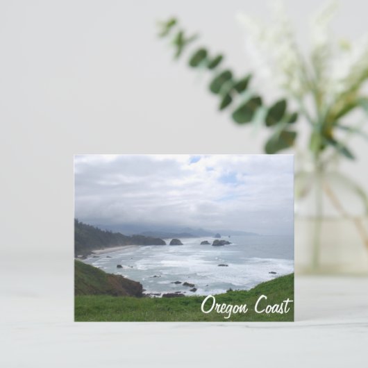 De oregonkust briefkaart (Staand voorkant)