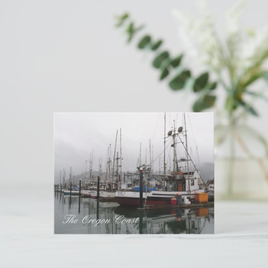 De oregonkust briefkaart (Staand voorkant)