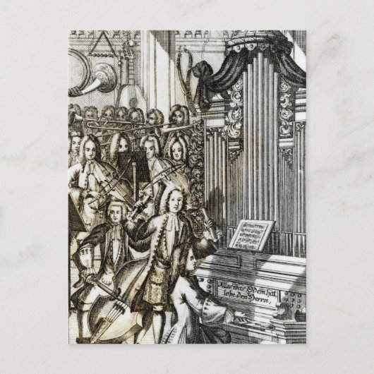 De orgaanoverweging briefkaart (Voorkant)