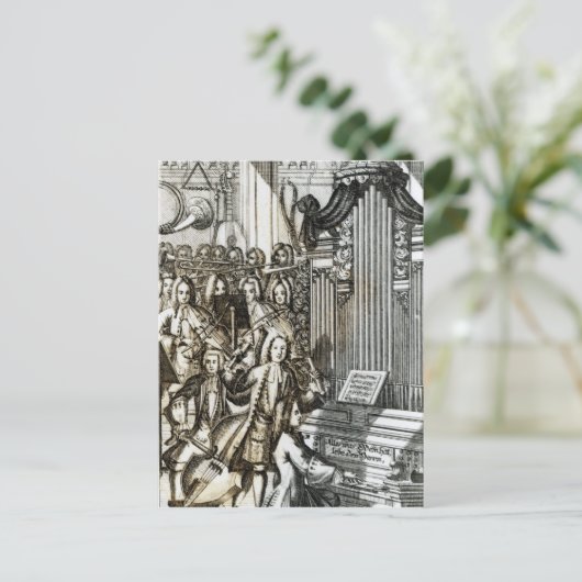 De orgaanoverweging briefkaart (Staand voorkant)