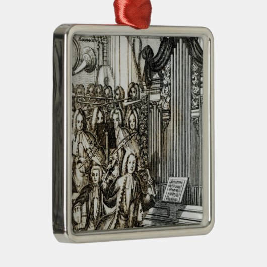 De orgaanoverweging metalen ornament (Rechts)