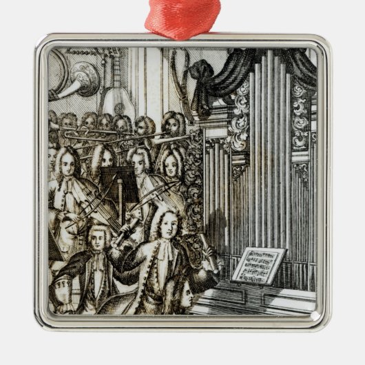 De orgaanoverweging metalen ornament (Voorkant)