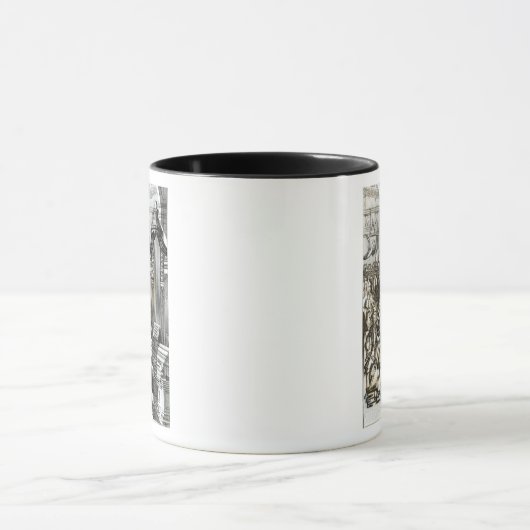 De orgaanoverweging mok (Midden)