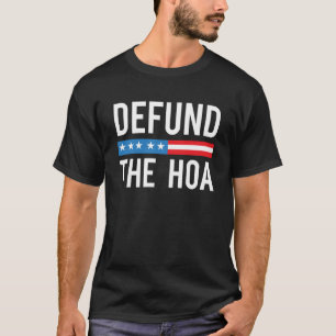 De organisatie van huiseigenaren van de HOA verded T-shirt