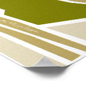 De organische keuken poster (Hoek)