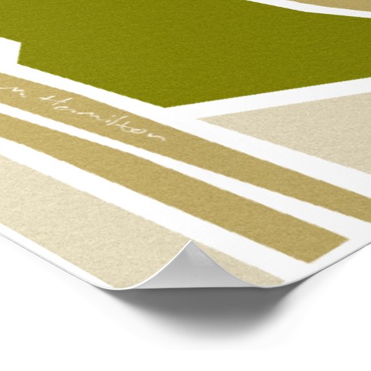 De organische keuken poster (Hoek)