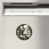 De orgelspeler magneet (Insitu (Vaatwasser))