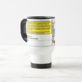 De Orginale Koffierecept - 15 oz. Travel Mug Reisbeker (Voorkant links)