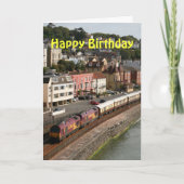 De Orient Express Happy Birthday Kaart (Voorkant)