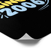 De Origineel Sinds 2006 Sticker Poster (Hoek)