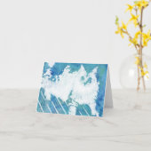 De originele Abstracte Siberische Kaart van de (Gele Bloem)