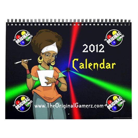 De originele agenda van Gamerz 2018 Kalender (Hoes)