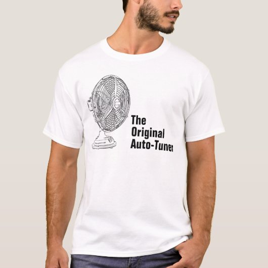 De originele auto-Tuner T-shirt (Voorkant)