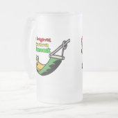 De originele Banana Hammock Matglas Bierpul (Voorkant links)