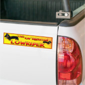 De originele Bumpersticker van de Lowrider (Op Truck)