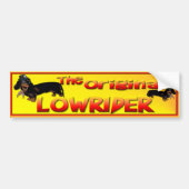De originele Bumpersticker van de Lowrider (Voorkant)