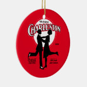 De originele Charleston Dance Bladmuziek 1923 Keramisch Ornament (Rechts)
