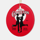 De originele Charleston Dance Bladmuziek 1923 Keramisch Ornament (Links)