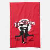 De originele Charleston Dance Bladmuziek 1923 Theedoek (Verticaal)