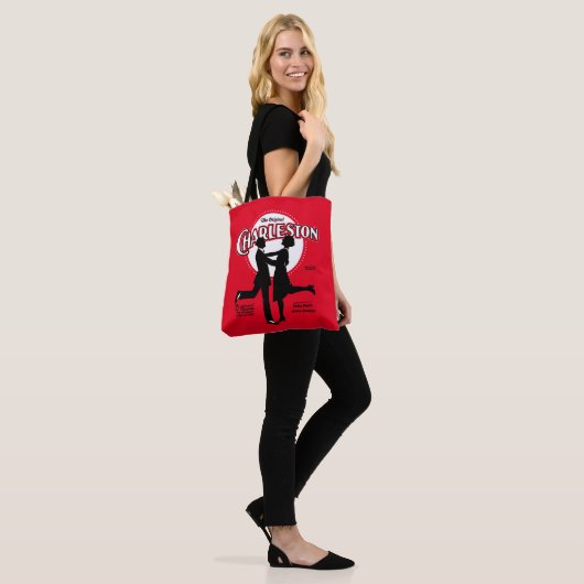 De originele Charleston Dance Bladmuziek 1923 Tote Bag (Op model)