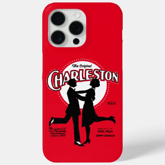 De originele Charleston-dans bladmuziek 1923 Case-Mate iPhone Case (Achterkant)