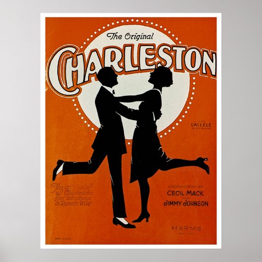 De originele Charleston Poster (Voorkant)