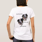 "De originele collie" T-shirt (Achterkant)