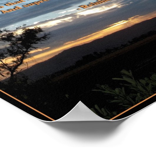 De originele dienst poster (Hoek)