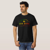 De originele Don Dada Rasta kleuren reggae T-shirt (Voorkant volledig)
