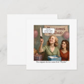 De originele douchescene van Psycho. Kaart (Voorkant / Achterkant)